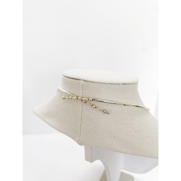 Handmade Dichroic Glass Pendant Silver Necklace Iridescent Multicolor - Picture 11 of 11